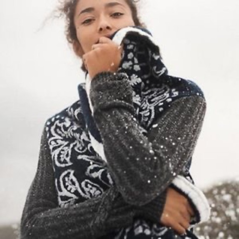 Anthropologie First Snow Sweatercoat